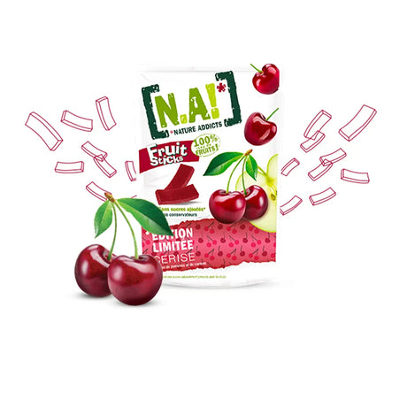 N.A ! Gommes ti' Fruit 40g - Cerise et Pomme