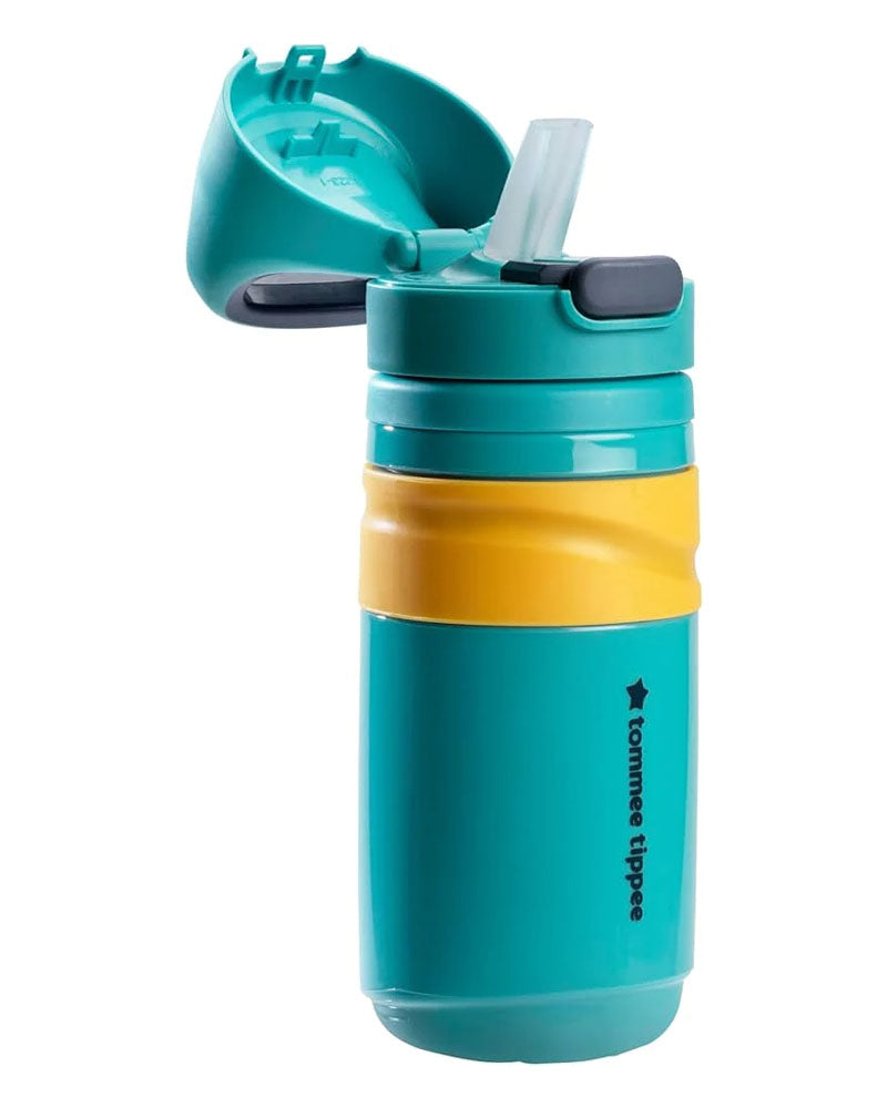 Tommee Tippee Gourde Isotherme avec Paille Superstar Sportee 500ml - Bleu