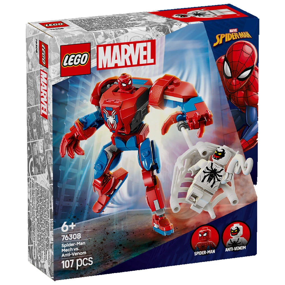 Lego Spider-Man Mech vs. Anti-Venom 6Y+