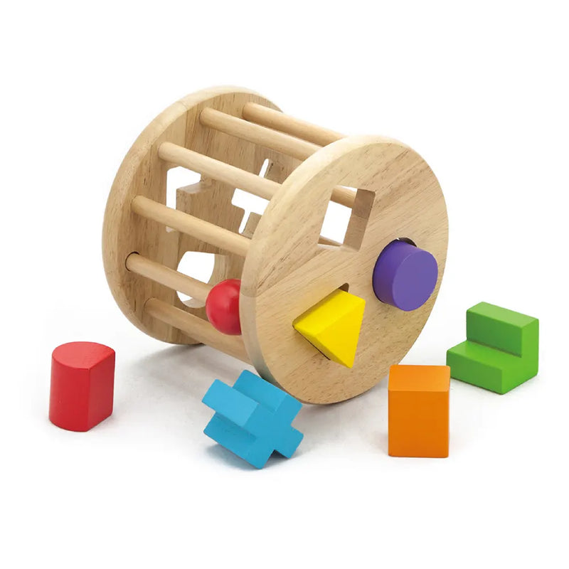 Viga Toys Shape Sorting Cylinder - 24M+