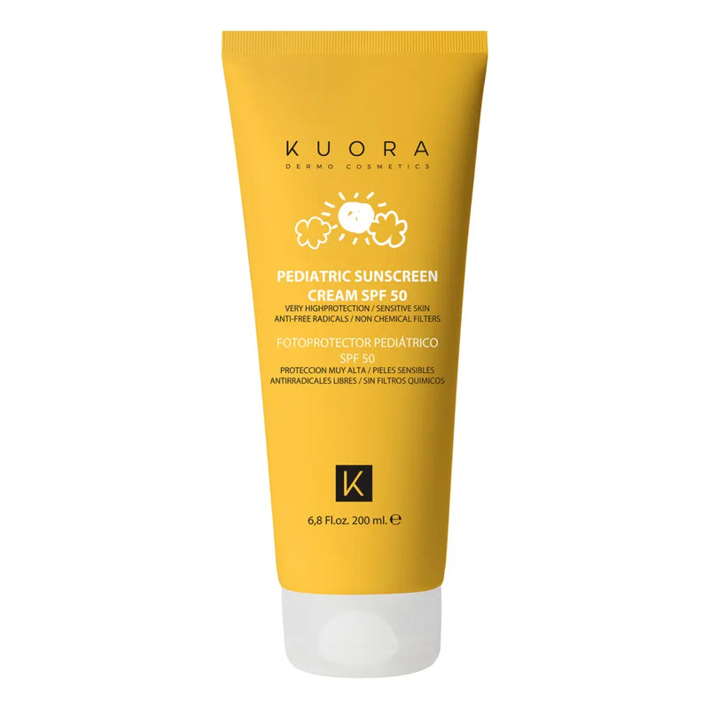 Kuora Écran Solaire Pédiatrique SPF50 – 200ml