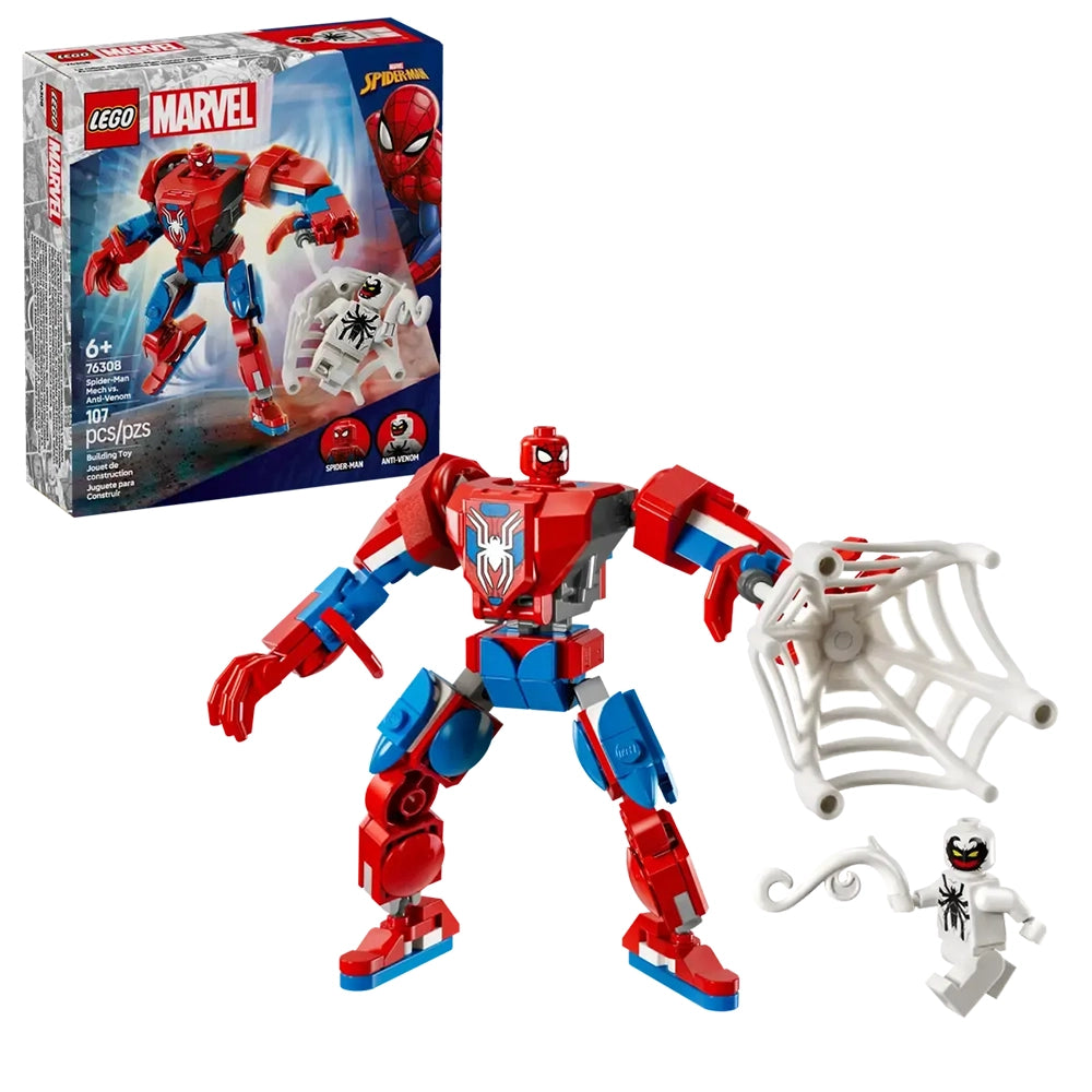 Lego Spider-Man Mech vs. Anti-Venom 6Y+