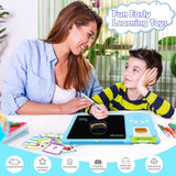 Talking Flash Cards Drawing Tablet - Blue