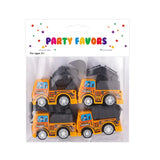 Set of 4 Friction Construction Vehicles - 3Y+