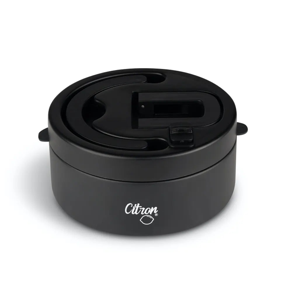 سيترون ترمس طعام من الفولاذ المقاوم للصدأ 400 مل - أسود