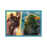 Trefl 4-in-1 Star Wars The Mandalorian and his World Puzzle - 4A+