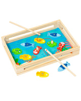 Molto Jeu de Pêche en Bois 15 Pièces