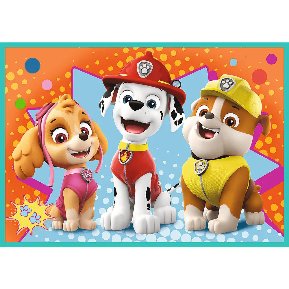 Trefl 4-in-1 Paw Patrol's Cheerful Team Puzzle - 3A+