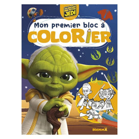 Mon Premier Bloc à Colorier Star Wars Les Aventures des Petits Jedi