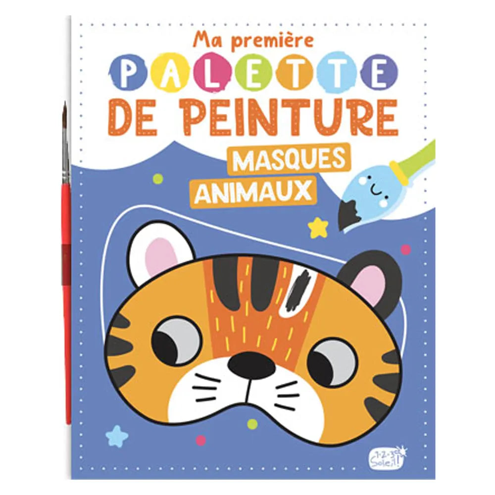 Ma Première Palette de Peinture - Masques Animaux