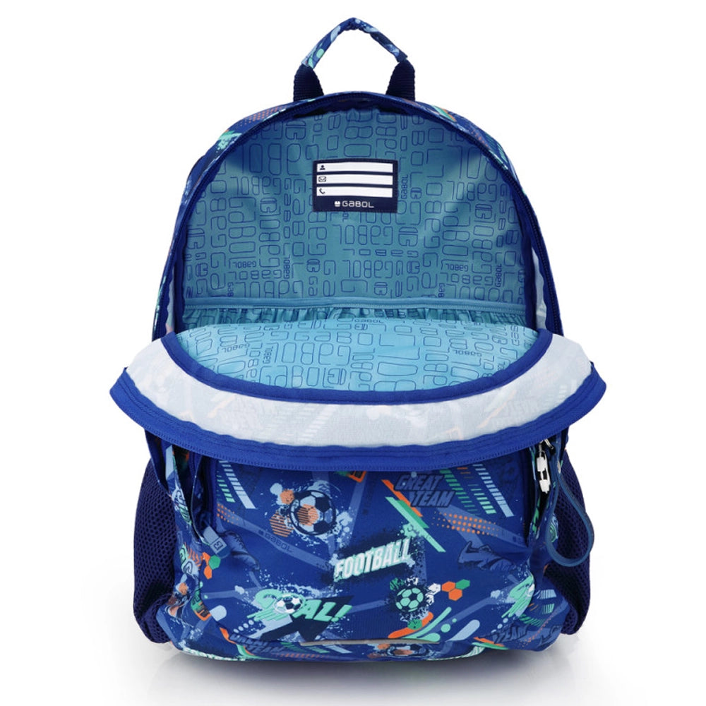 Gabol Sac à Dos CREW  à Trois Compartiments - Bleu