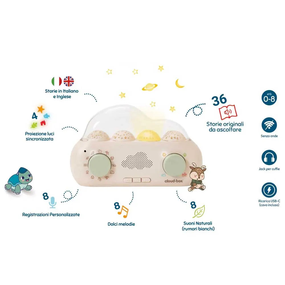 Cloud-B CloudBox Ma Première Boîte de Rêve Interactive et Bilingue