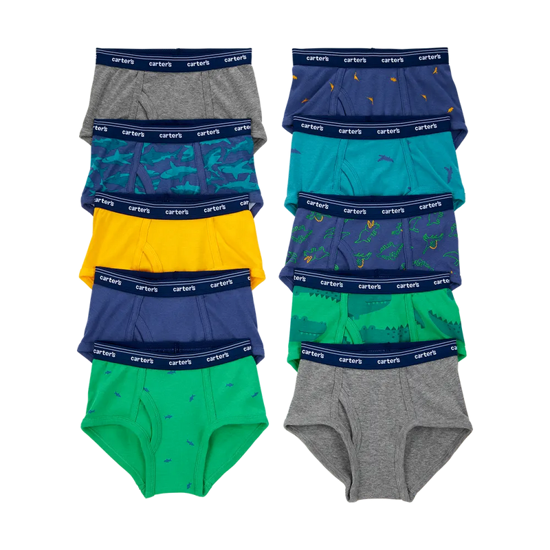 Lot de 10 Slips Garçon Carter's