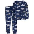 Pyjama 2 pièces enfant motif animaux arctiques