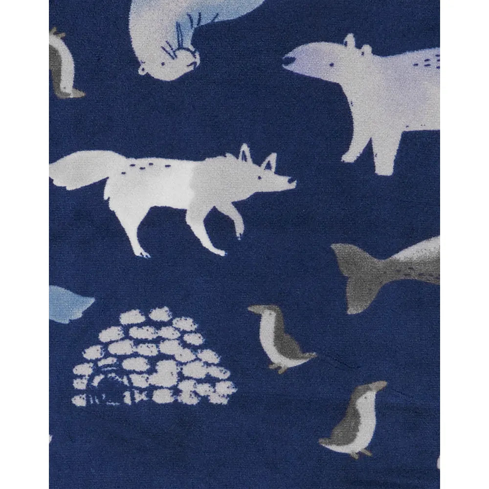 Pyjama 2 pièces enfant motif animaux arctiques