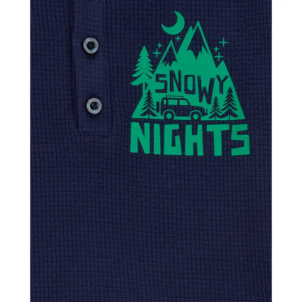 Ensemble pyjama 2 pièces enfant à carreaux