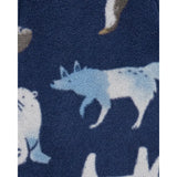 Grenouillère polaire 1 pièce enfant motif animal arctique