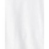 T-shirt blanc manches courtes fille - Coton