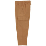 Ensemble 2 pièces enfant : t-shirt rayé en tissu éponge français et pantalon en toile