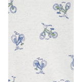 Ensemble 2 pièces enfant : pull en polaire motif vélo et pantalon