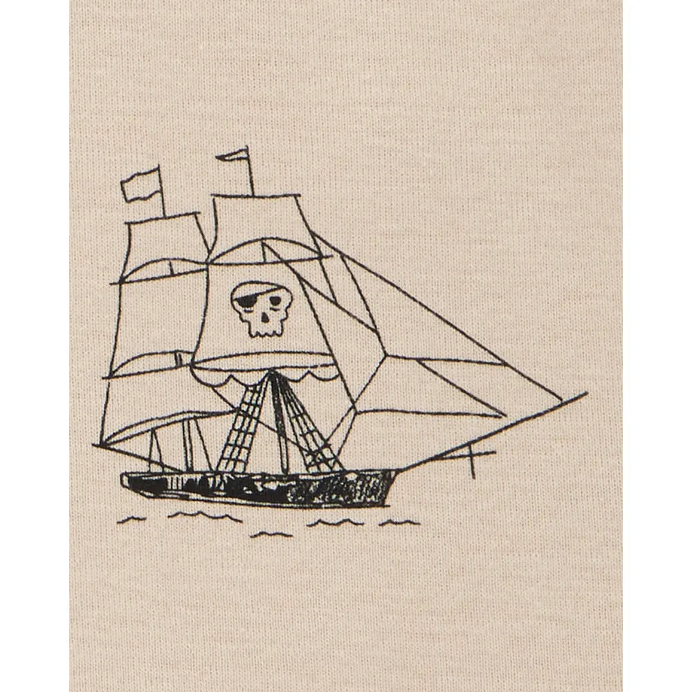 Pyjama 4 pièces pirate garçon - Coton