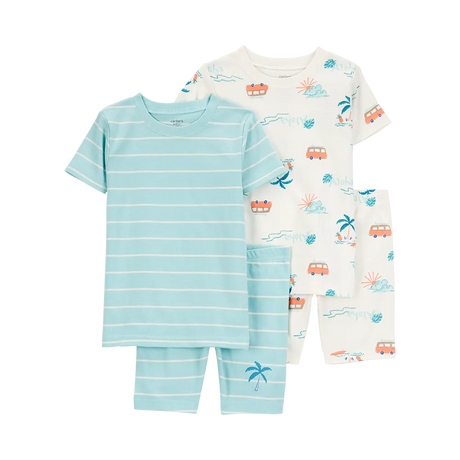 Pijama de 4 piezas para niño Carter's - Palmeras