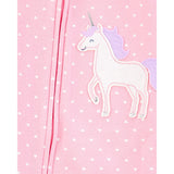 Grenouillère en Coton Bébé Fille Carter's - Licorne