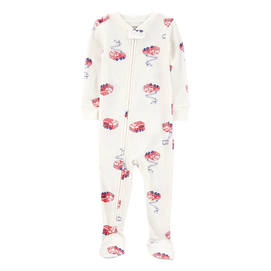 Pyjama dors-bien gaufré pompier garçon