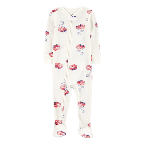 Pyjama dors-bien gaufré pompier garçon