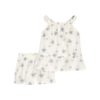 Ensemble débardeur et short palmiers fille