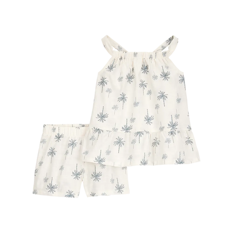 طقم توب وشورت للبنات من كارترز - نخيل