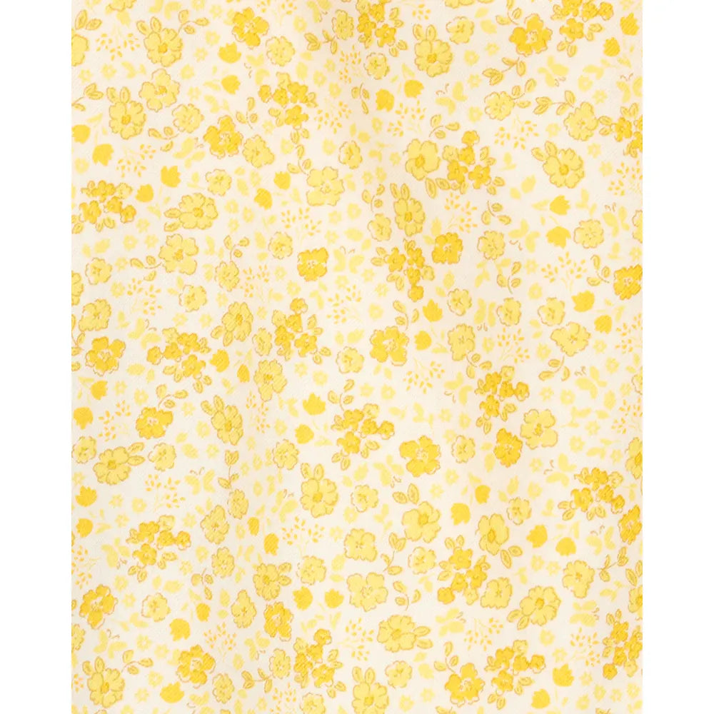 Ensemble débardeur et short fleuri fille