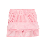 Ensemble débardeur et jupe-short fille - Rose