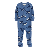 Pyjama dors-bien baleine pour garçon - Coton