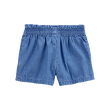 Carter's Girl's Pull-On Shorts - Chambray