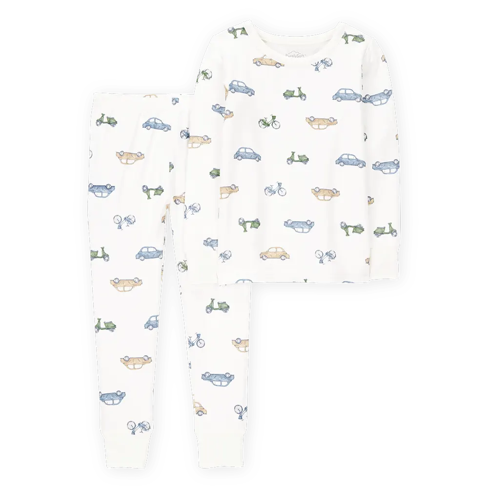 Pyjama 2 pièces PurelySoft voiture garçon