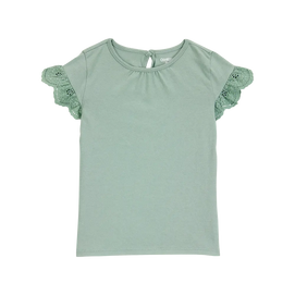 Haut à manches papillon pour fille - OshKosh Vert