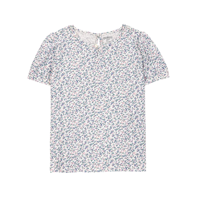 OshKosh Girl's Short Sleeve Top - Floral