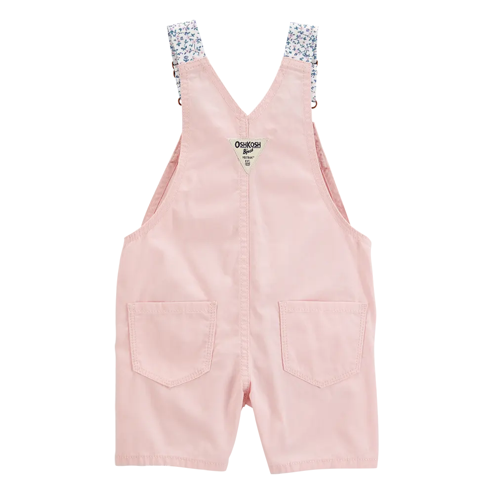 Salopette courte à cœur fille - OshKosh Rose