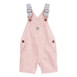 Salopette courte à cœur fille - OshKosh Rose
