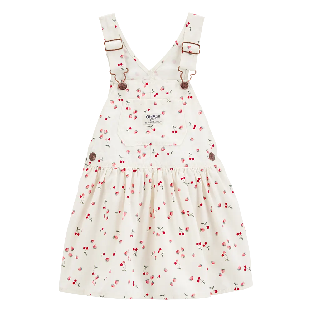 Robe-salopette à imprimé cerise fille - OshKosh
