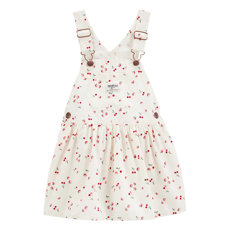 Robe-salopette à imprimé cerise fille - OshKosh