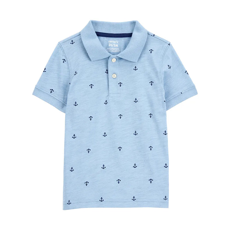 Carter's Boy's Polo - Blue Anchor
