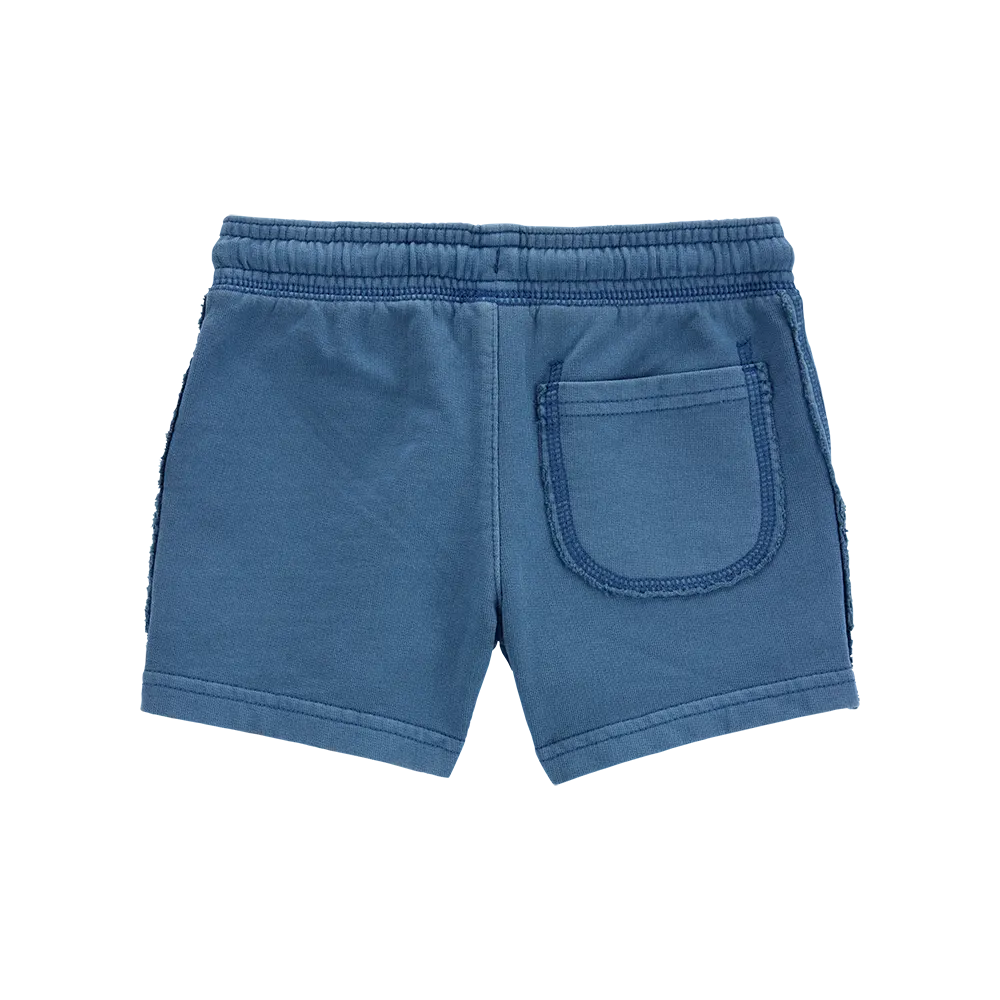 Short en molleton à enfiler garçon - Bleu