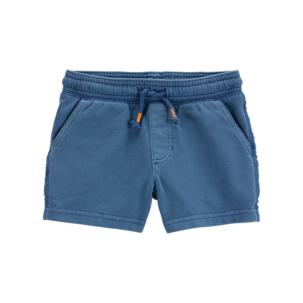 Short en molleton à enfiler garçon - Bleu