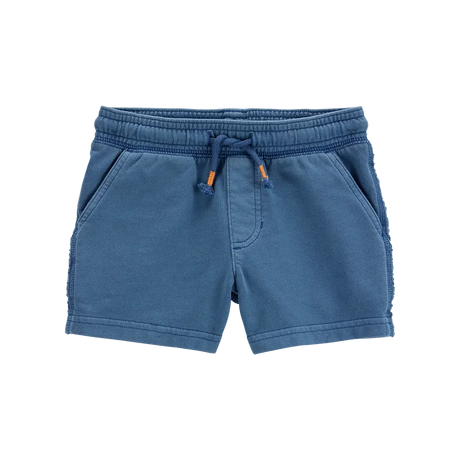 Short de felpa sin cierre para niño Carter's - Azul