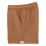 Short en molleton à enfiler garçon - Marron