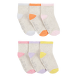 Lot de 6 paires de chaussettes fille (2-5 ans)