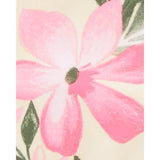 لباس سباحة من 3 قطع مضاد للأشعة فوق البنفسجية للبنات من كارترز - بنقشة زهور وردية