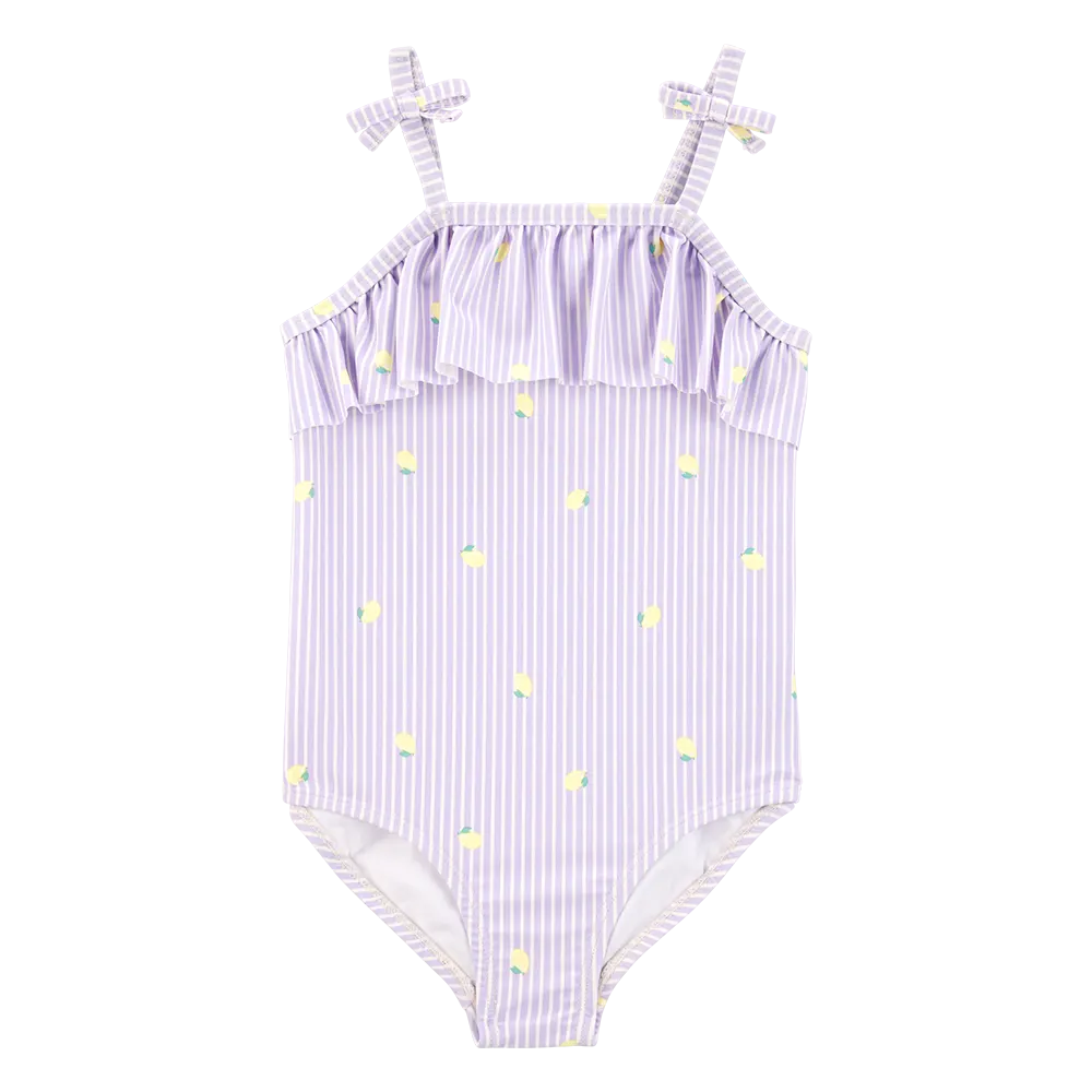 Maillot de Bain Fille Carter's - Rayures & Citron